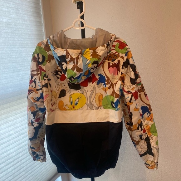 Limited Edition Members Only unisex Looney Tunes Collab Oversized Jacket KY2 - Picture 6 of 13